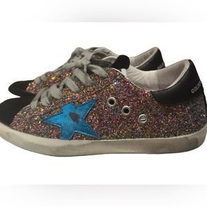 Golden Goose sparkly trainers